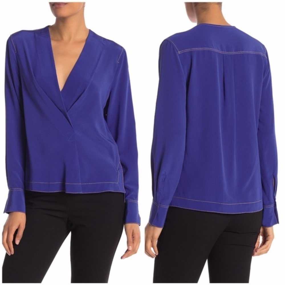 rag & bone Shields 100% Silk Blouse size XS
